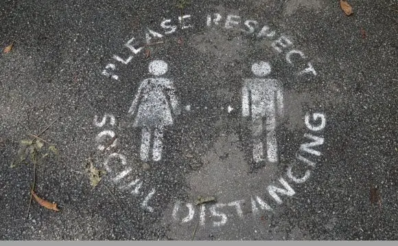 Social distancing at events